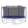 16FT Outdoor Trampoline for Kids and Adults with Basketball Hoop, SEGMART Recreational Trampoline with Safety Enclosure Net, Heavy Duty Trampoline with 1320LBS Weight Capacity for Backyard, Patio