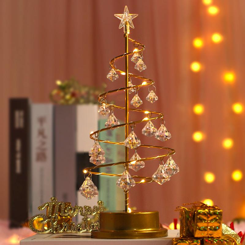 For your best friend - Christmas crystal tree lights