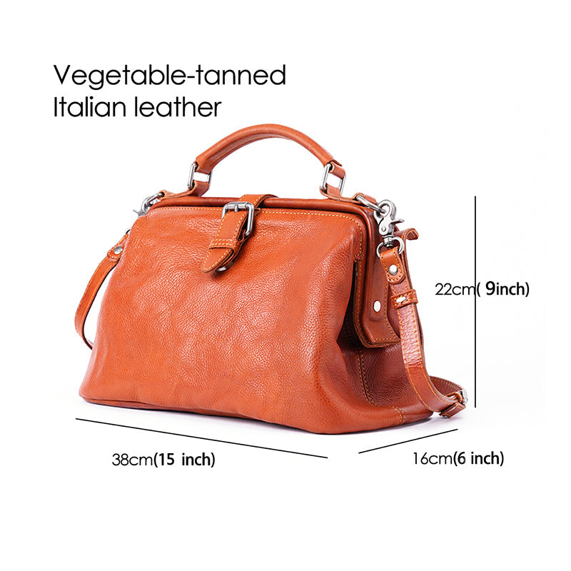 Top Quality Pure Leather Retro Handmade Bag