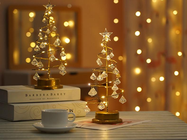 For your best friend - Christmas crystal tree lights