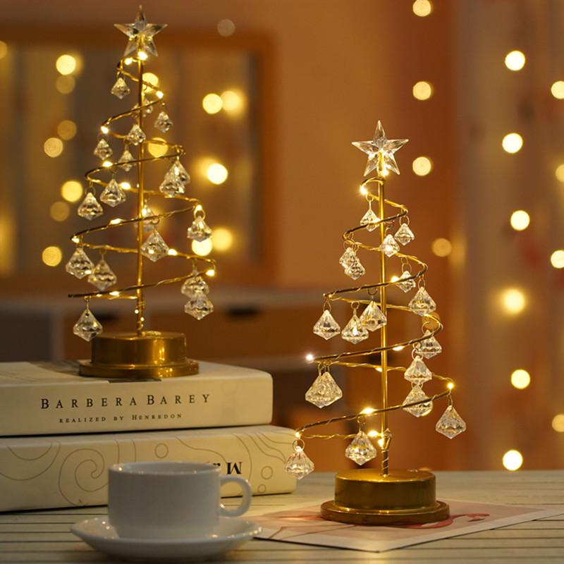 For your best friend - Christmas crystal tree lights