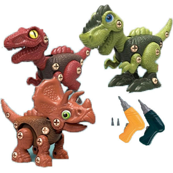 Take Apart Dinosaur Eggs Toys with DIY Stem Learning Construction Building Toys Set