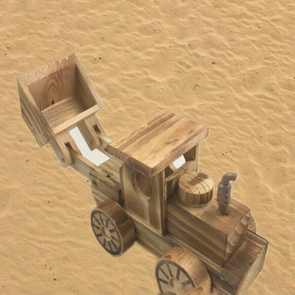 Wooden Toy Truck