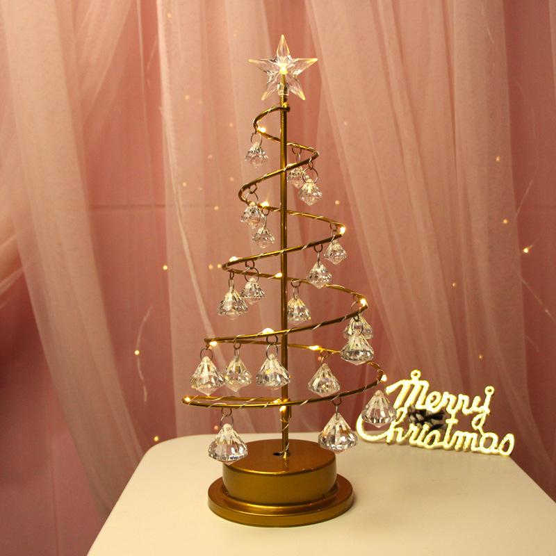 For your best friend - Christmas crystal tree lights