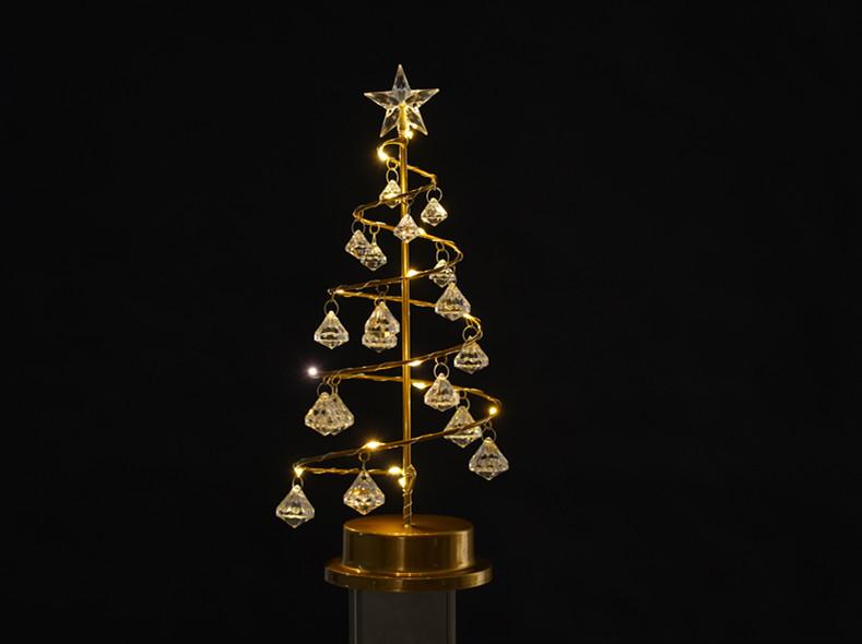 For your best friend - Christmas crystal tree lights