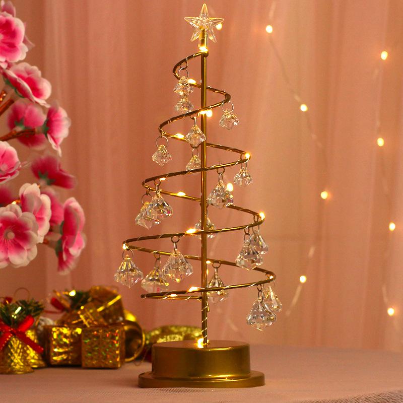 For your best friend - Christmas crystal tree lights