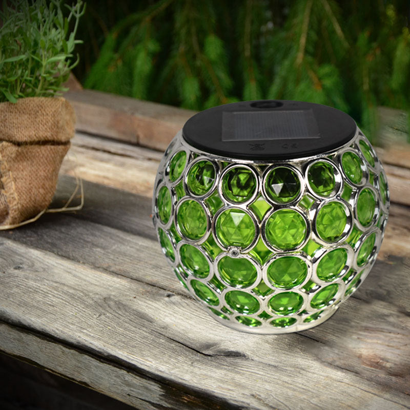 Outdoor Solar Hollow Ball LED Hanging Light