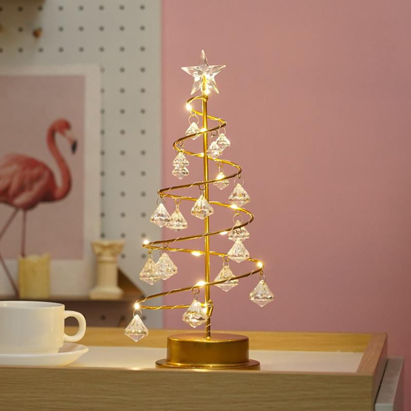 For your best friend - Christmas crystal tree lights