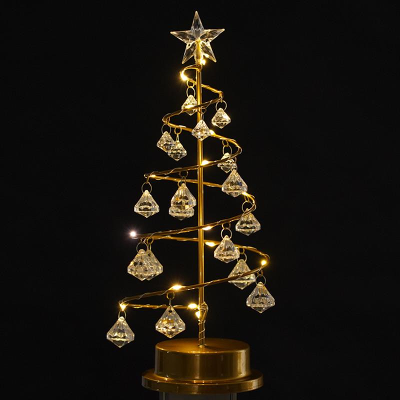 For your best friend - Christmas crystal tree lights