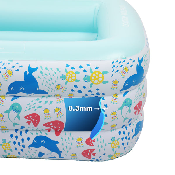 Inflatable Swim Pool for Kids, Indoor & Outdoor