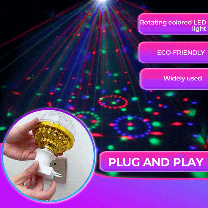 LED Crystal Magic Ball - molnyonon