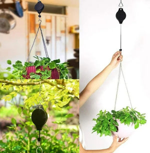 🎉Spring Cleaning Big Sale 50% Off 🎉Plant Pulley Set For Garden Baskets Pots, Birds Feeder