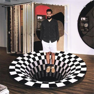 Super realistic 3D illusion carpet