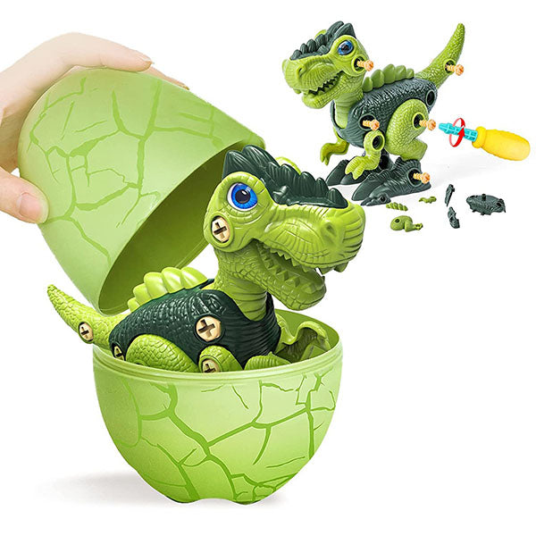 Take Apart Dinosaur Eggs Toys with DIY Stem Learning Construction Building Toys Set