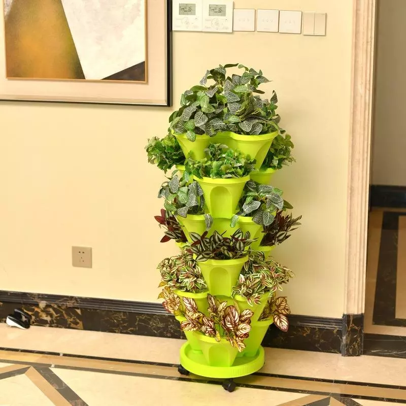 Buy 2 Get 1 Free - Stand Stacking Planters Strawberry Planting Pots