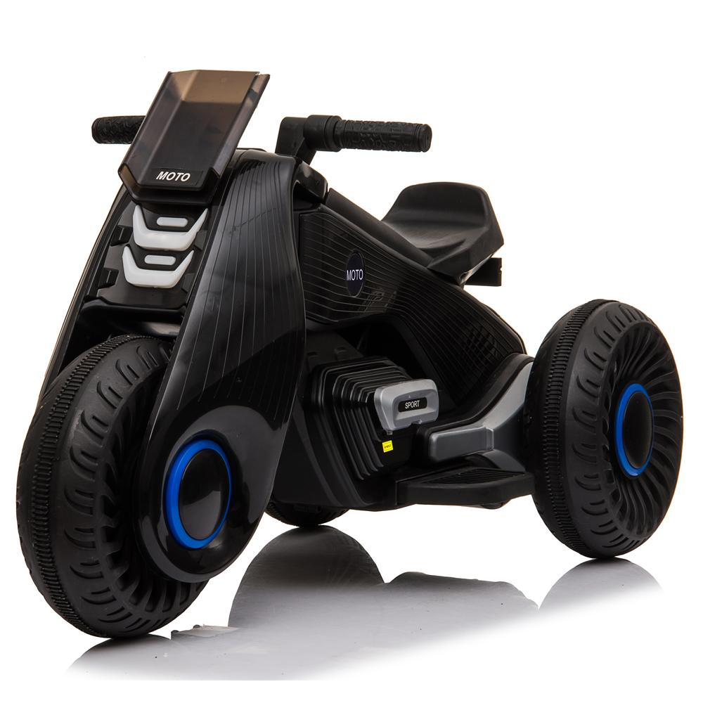 Enyopro™ Black 6V/4.5Ah Power Dirt Bike for Boys and Girls, 3-7 Years Old