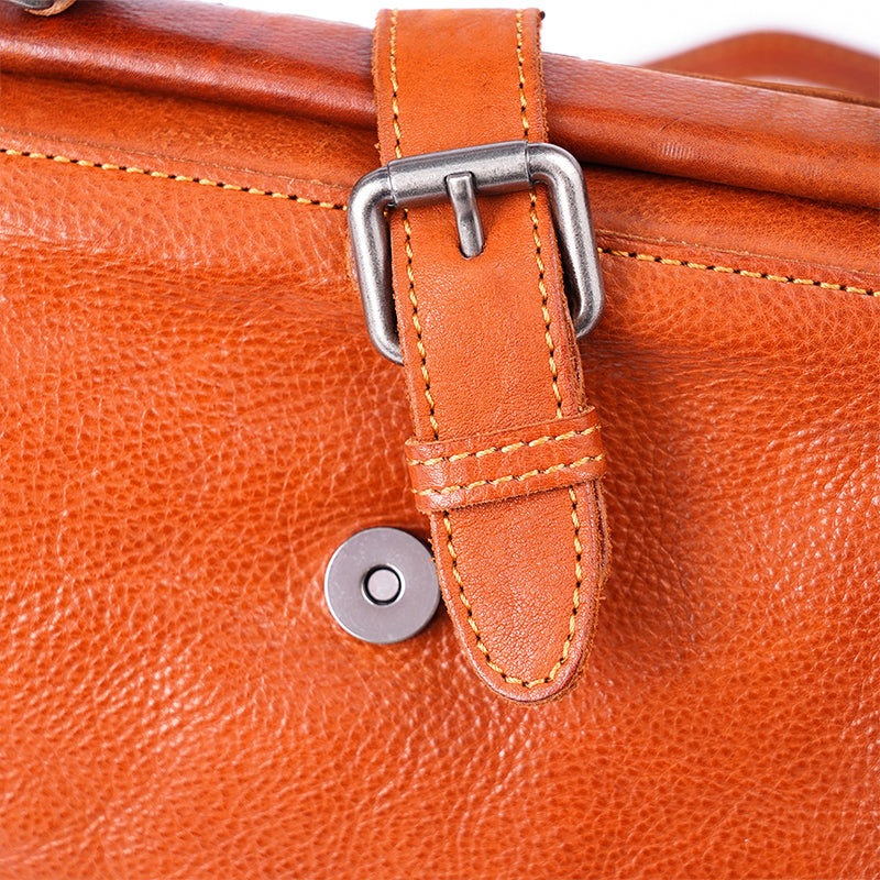 Top Quality Pure Leather Retro Handmade Bag