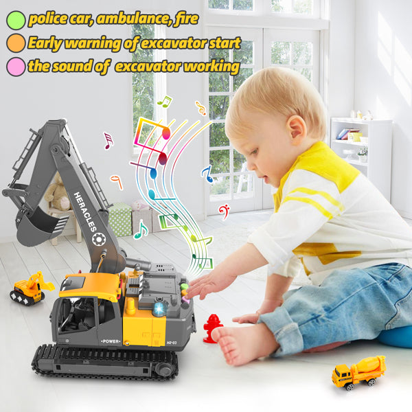 Construction Truck Toys Big Excavator Toy