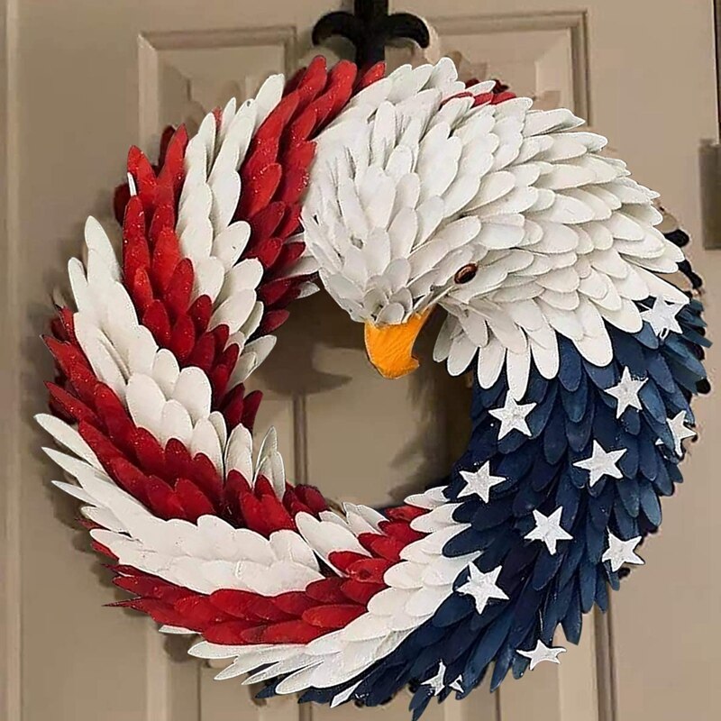 American Eagle Wreath (Holiday Sale) Heftyberry Eagle-National-Flag-Design