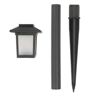 6pcs Waterproof Solar Torch Light Outdoor Decorative Lighting with Flickering Dancing Flames Auto On/Off