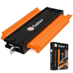 Saker Contour Gauge Profile Tool -Precisely Copy Irregular Shape Duplicator