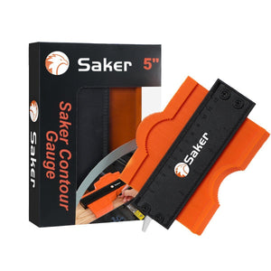 Saker Contour Gauge Profile Tool -Precisely Copy Irregular Shape Duplicator