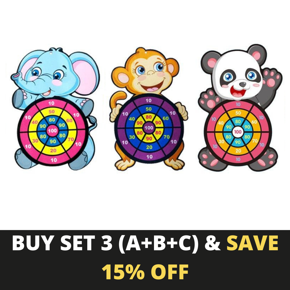 Cartoon Dart Board Games - Xmas Gift for Kids 2021