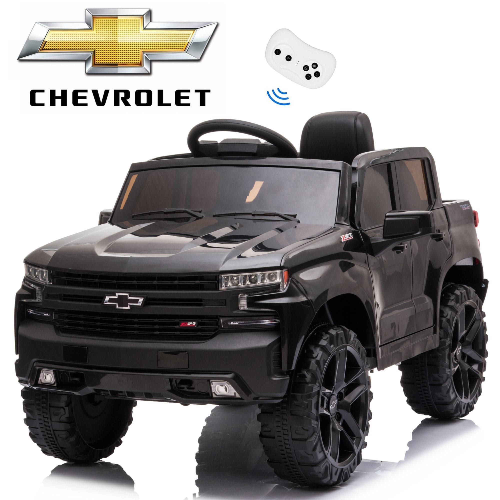Enyopro™ Official Licensed Black Chevrolet Kids Cars