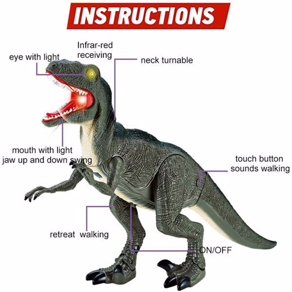 Newest Remote Control Dinosaur 2.0 Version
