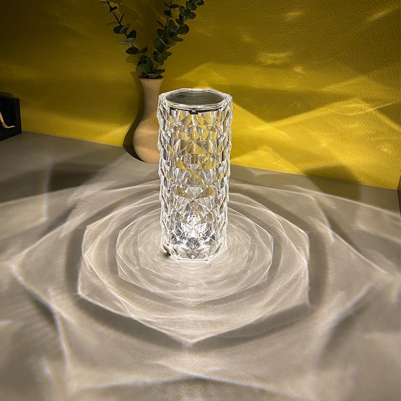 Acrylic Crystal Color Changing Touch Control Lamp
