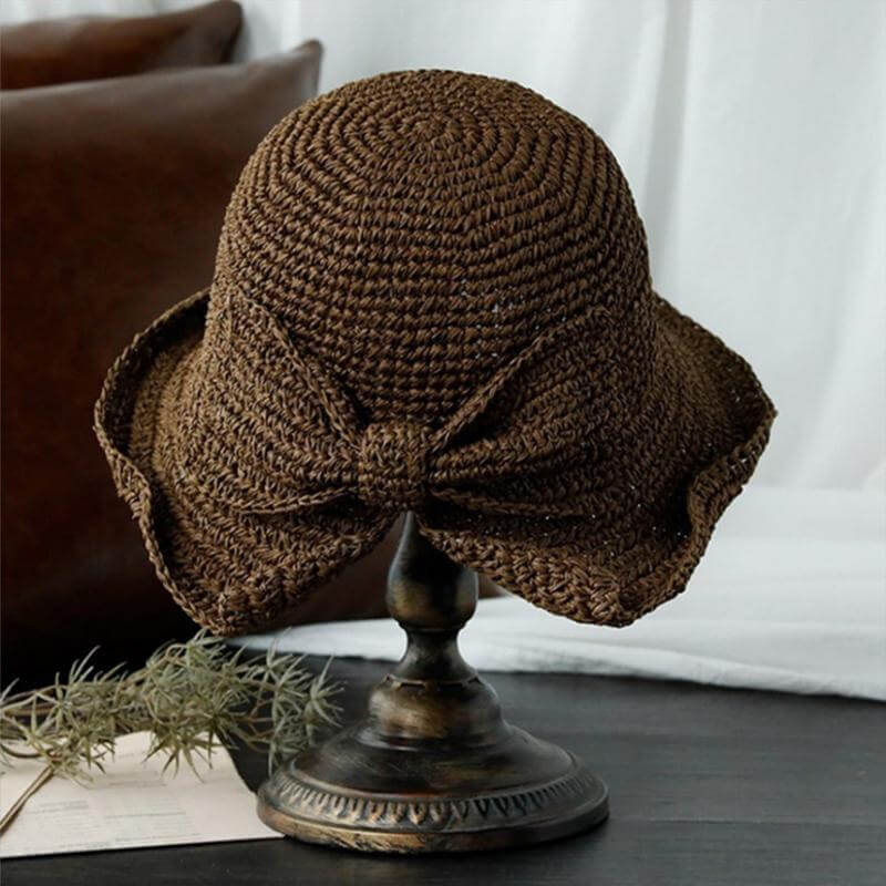 VigorDaily Brim & Bow Summer Hat