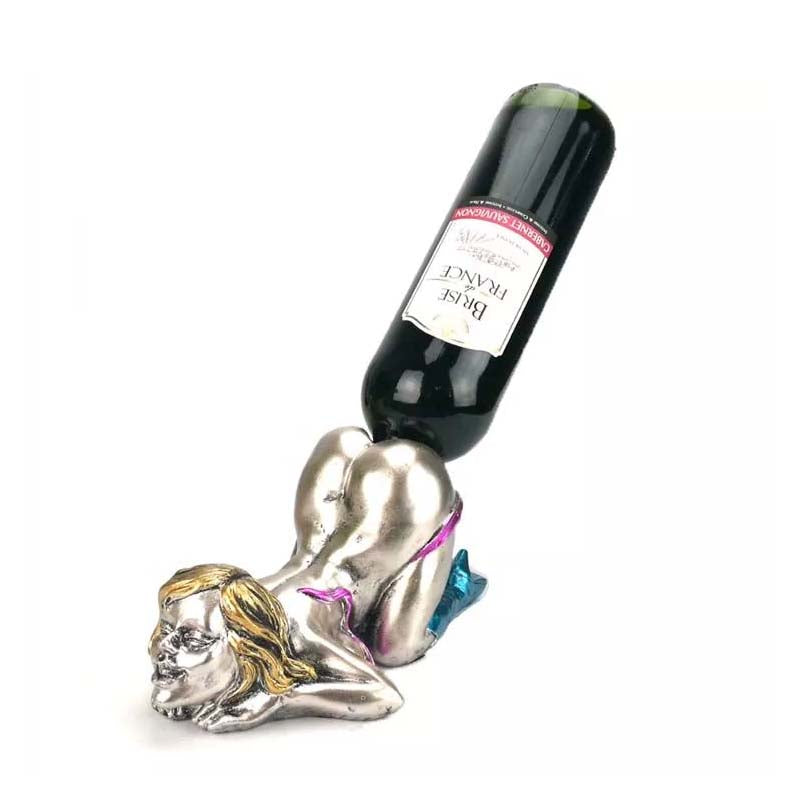 Funny Man and Woman Wine holder
