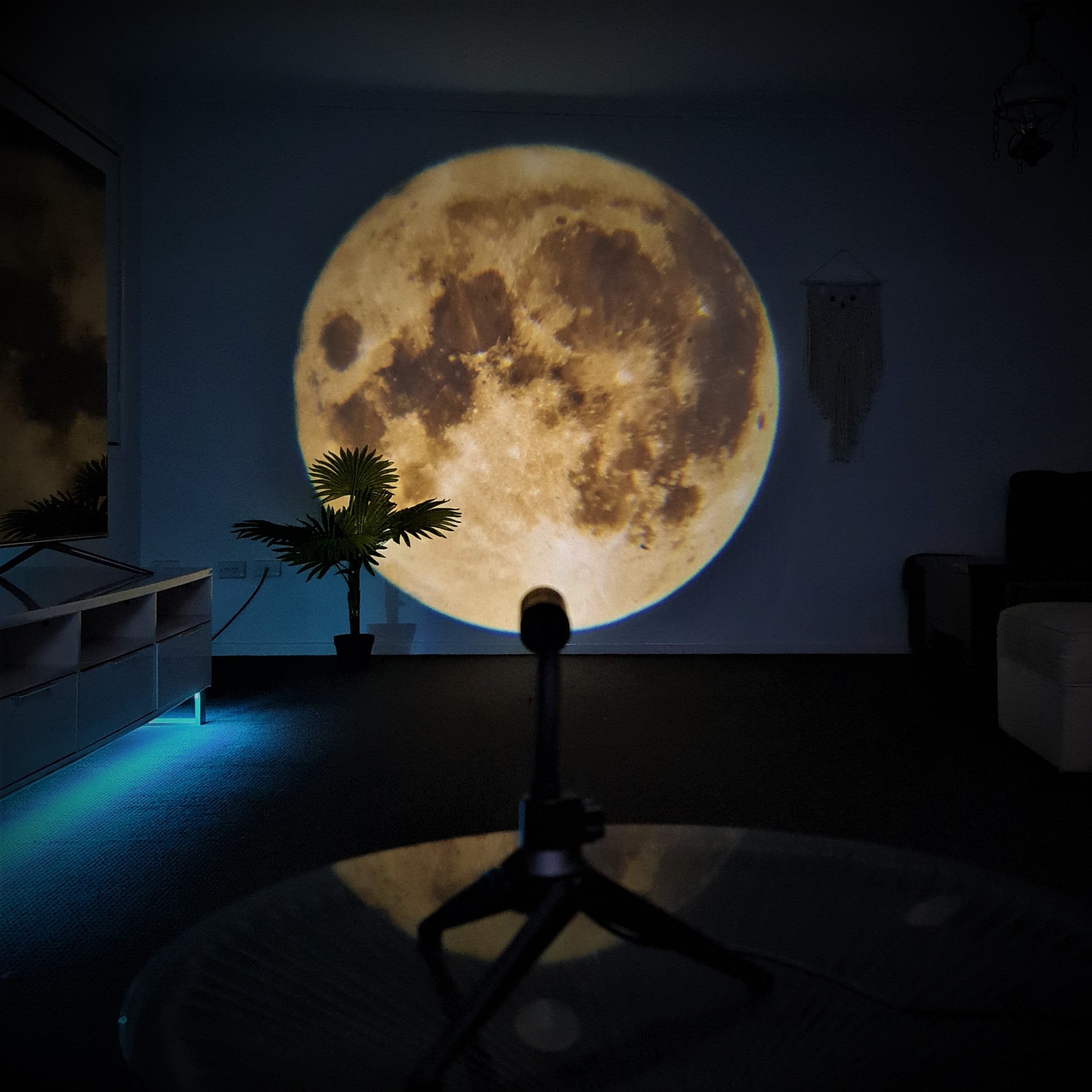 Free Shipping - Moon Earth Projection LED Lamp