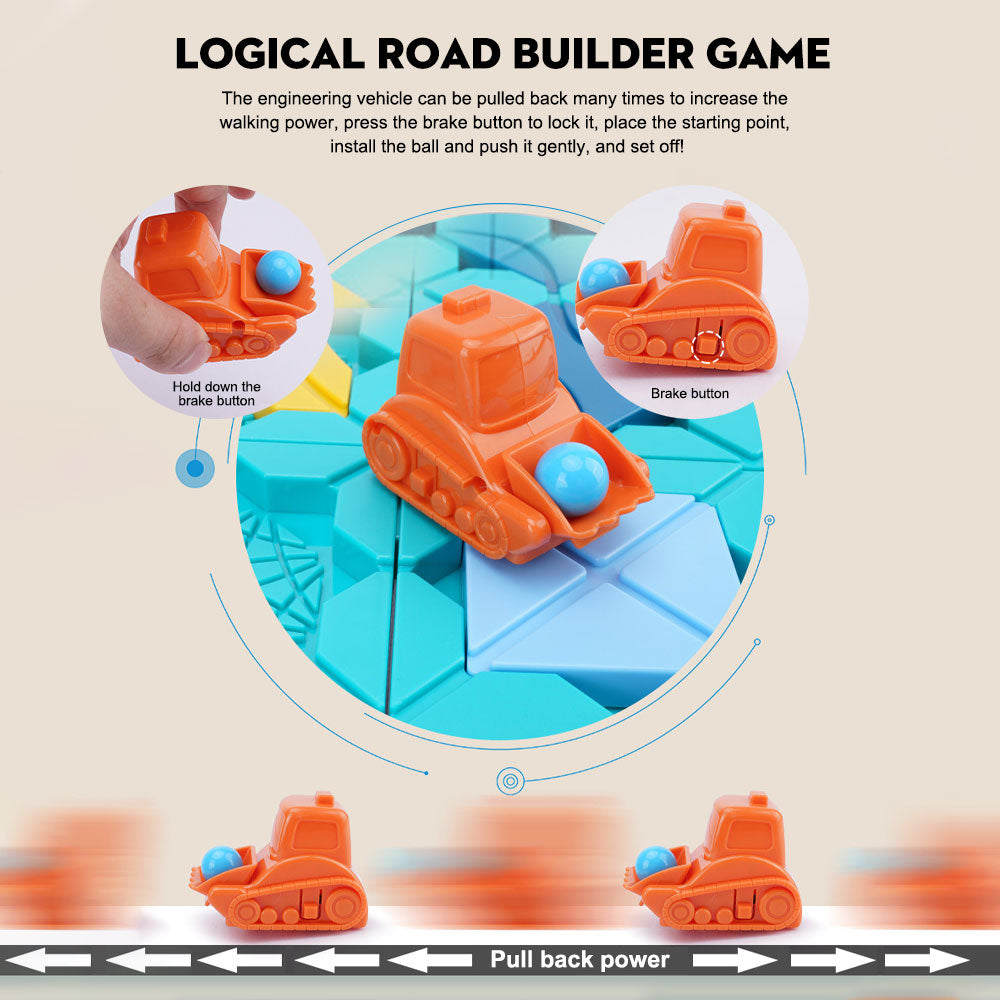 Logical Road Builder Game