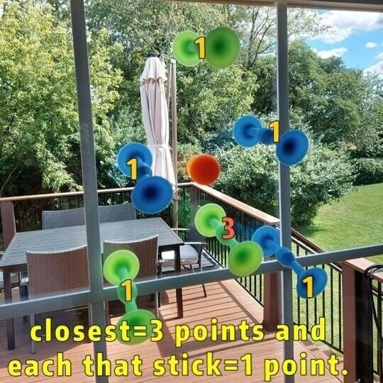 Sucker Toys – Family Interactive Toy in 2022 (1set/9pcs)