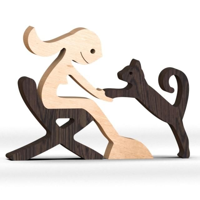 Wooden Pet Carvings