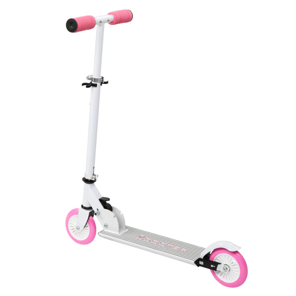 Scooter for Teens, 3 Height Adjustable Easy Folding Pink