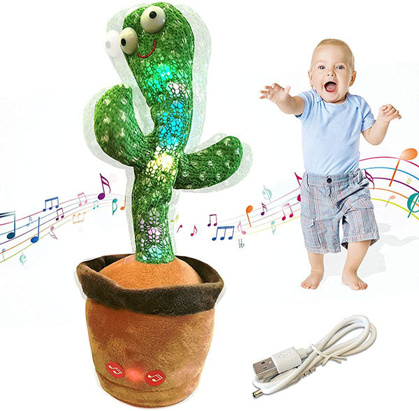 Dancing Cactus, Wriggle Singing Cactus Toys Talking