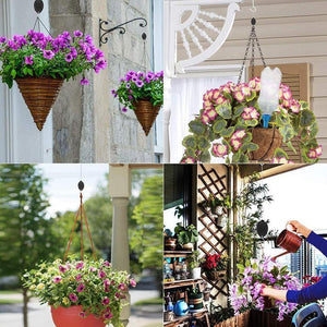 🎉Spring Cleaning Big Sale 50% Off 🎉Plant Pulley Set For Garden Baskets Pots, Birds Feeder