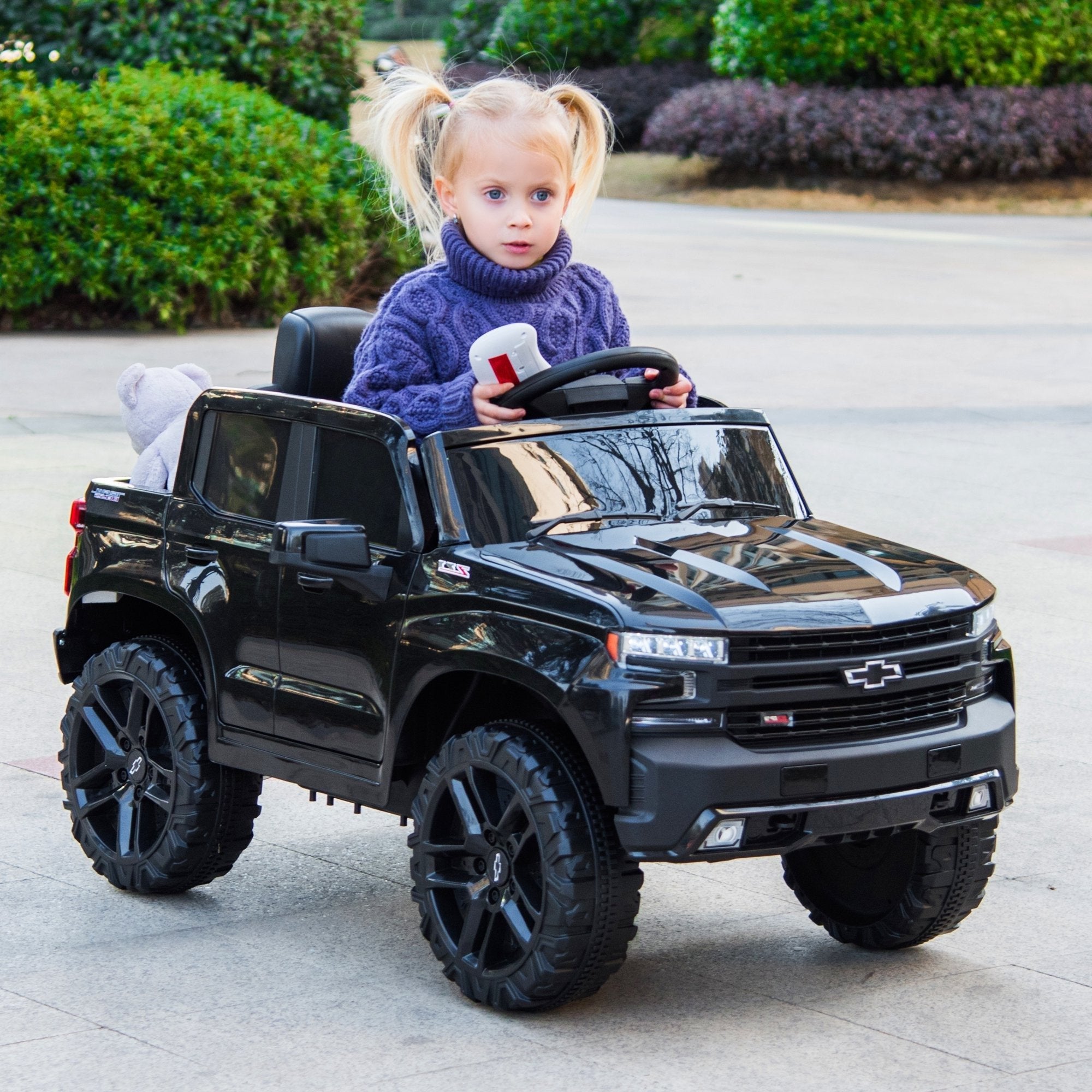 Enyopro™ Official Licensed Black Chevrolet Kids Cars