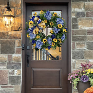 🇺🇦💙💛🌻Ukraine Flag Sunflower Front Door Wreath