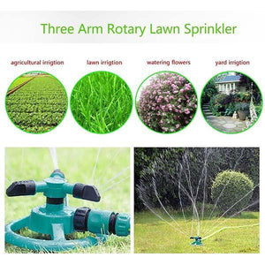 360-Degree Rotating Garden Sprinkler