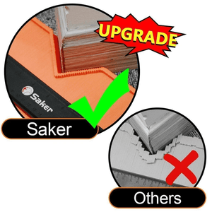 Saker Contour Gauge Profile Tool -Precisely Copy Irregular Shape Duplicator