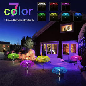 Free Shipping - Solar garden jellyfish light