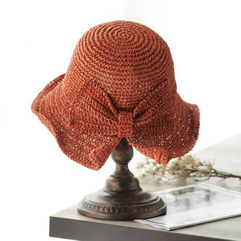 VigorDaily Brim & Bow Summer Hat