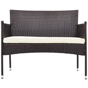 4 Pieces Wicker Patio Sets