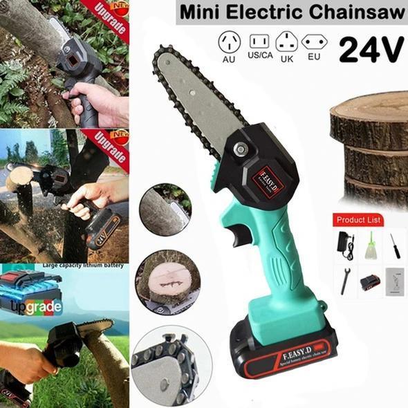 【SPRING SALE - 60% OFF】 - Rechargeable 24V Lithium Chainsaw