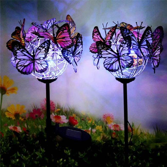 🎉Mother's Day Sale - 50% off🎉🦋Solar Butterfly Stake Lights 2pcs