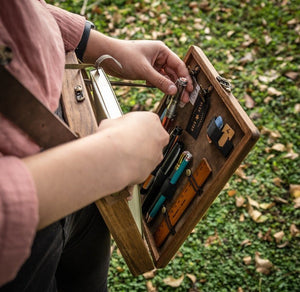 Writers Messenger Wood Box