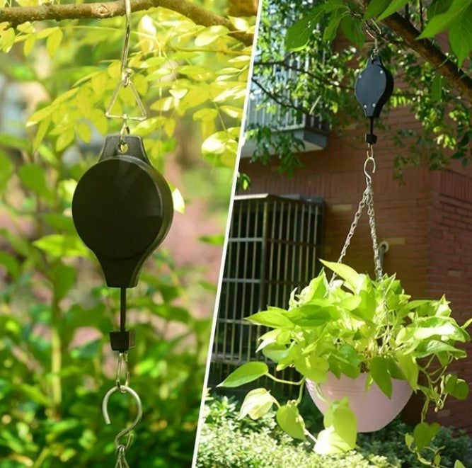 🎉Spring Cleaning Big Sale 50% Off 🎉Plant Pulley Set For Garden Baskets Pots, Birds Feeder